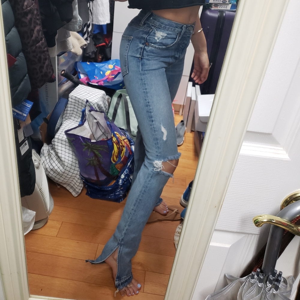 GRLFRND Natalia High-Rise Skinny Jeans